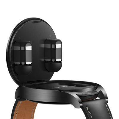 Smartwatch with Integrated Wireless Earbuds