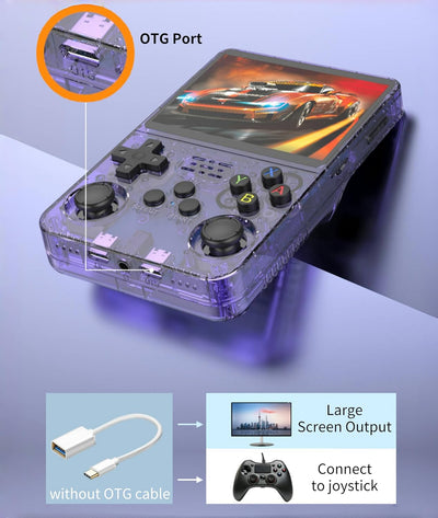 Handheld Game Console 3.5 inch Preinstalled Emulator System