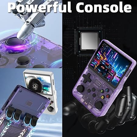 Handheld Game Console 3.5 inch Preinstalled Emulator System